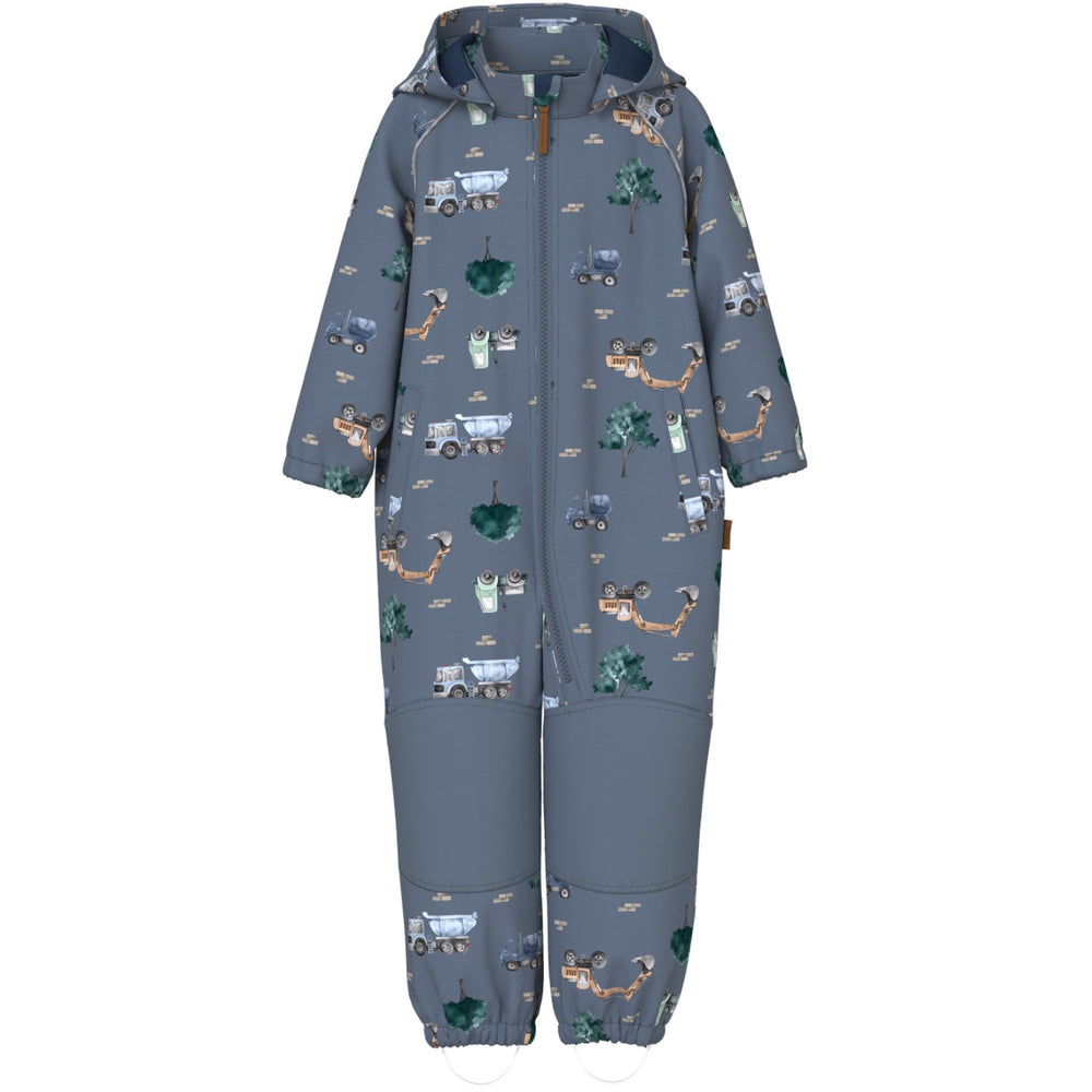 Køb Name It Flint Stone Work Nmmalfa08 Softshell Dragt Aop 1Fo Noos