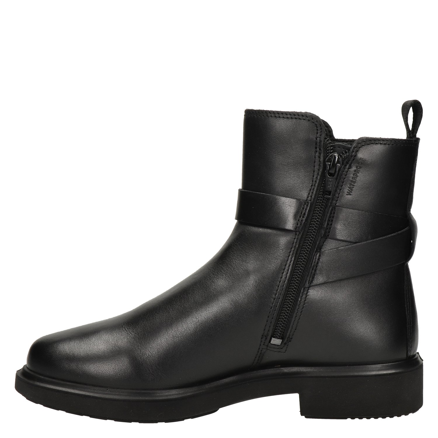 Metropole Amsterdam dames enkelboot Ecco Zwart