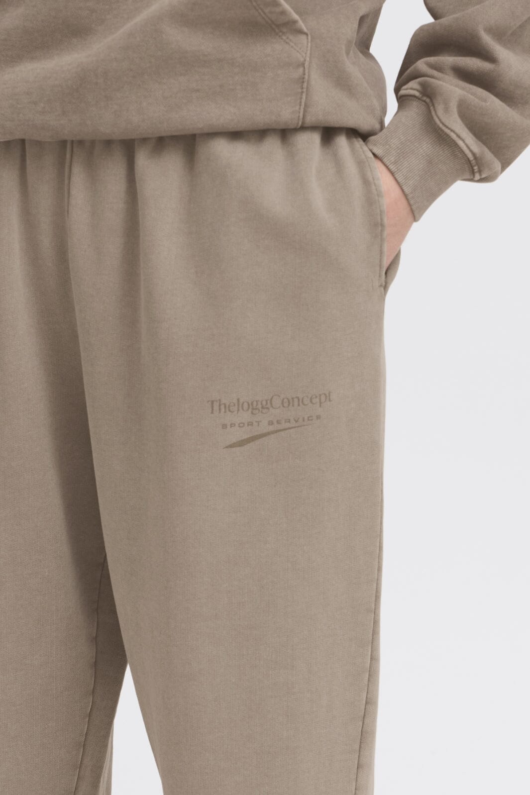 The Jogg Concept Jcrubi Logo Pants 181108 fallen rock