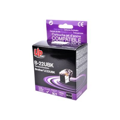 Cartouche compatible Brother LC22U - noir - Uprint