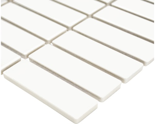 Keramisch mozaïek ST 310 29,1x30 cm wit glanzend