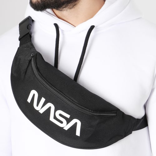 Sacoche Banane Worm Logo Noir
