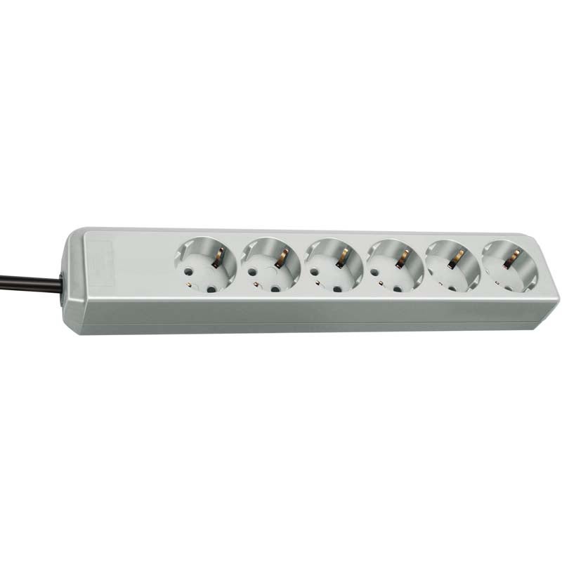 Brennenstuhl ECO-Line 1159450015 6-voudige stekkerdoos lichtgrijs 1.5m
