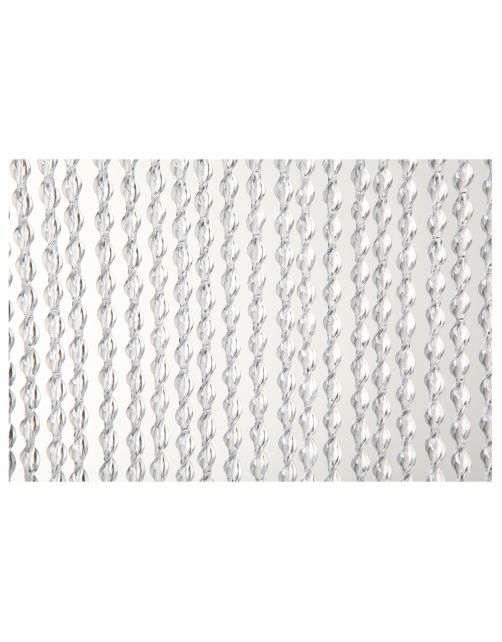2.Lif Vliegengordijn Malaga - Hordeuren - 93 x 230 cm Transparant