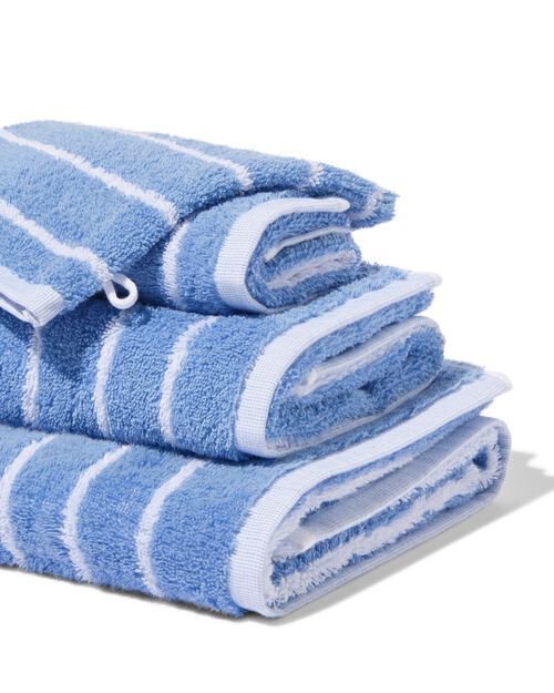 serviettes de bain qualité épaisse avec rayures multi