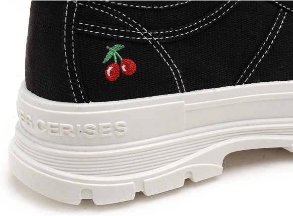 Le temps des cerises basses femme ltc lina noir