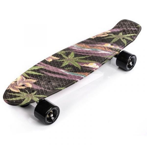 Meteor Skate Flowers Preto 22606 2BB22606
