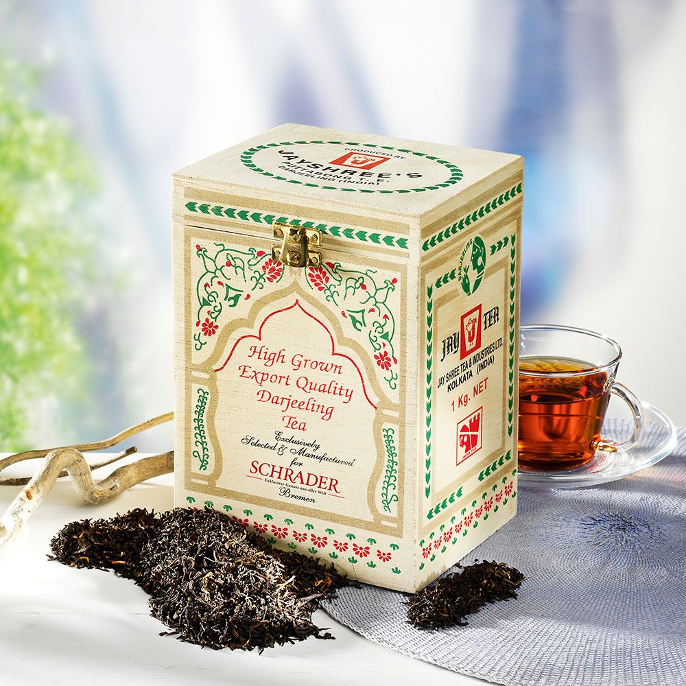 Schrader Schwarzer Tee Darjeeling Second Flush Puttabong FTGFOP1 Bio