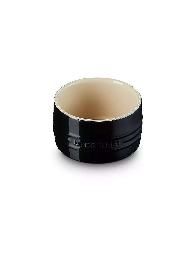 LE CREUSET Stapelbare Förmchen 9cm/2l Schwarz schwarz