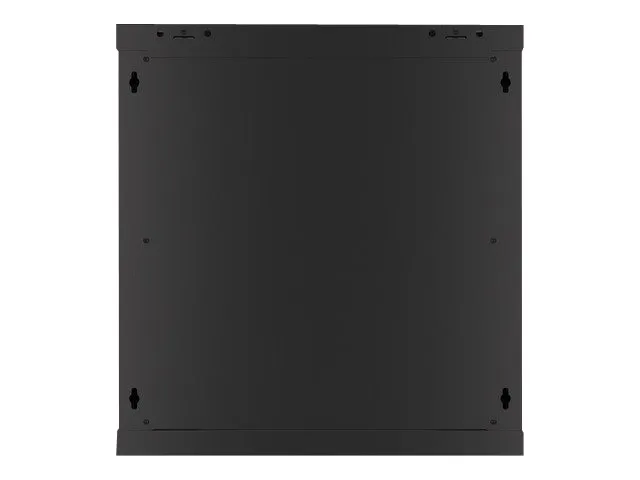 Lanberg WF01 Series - Rack kabinet - flad pakke - vægmonterbar - sort, RAL 9004 - 12U - 19