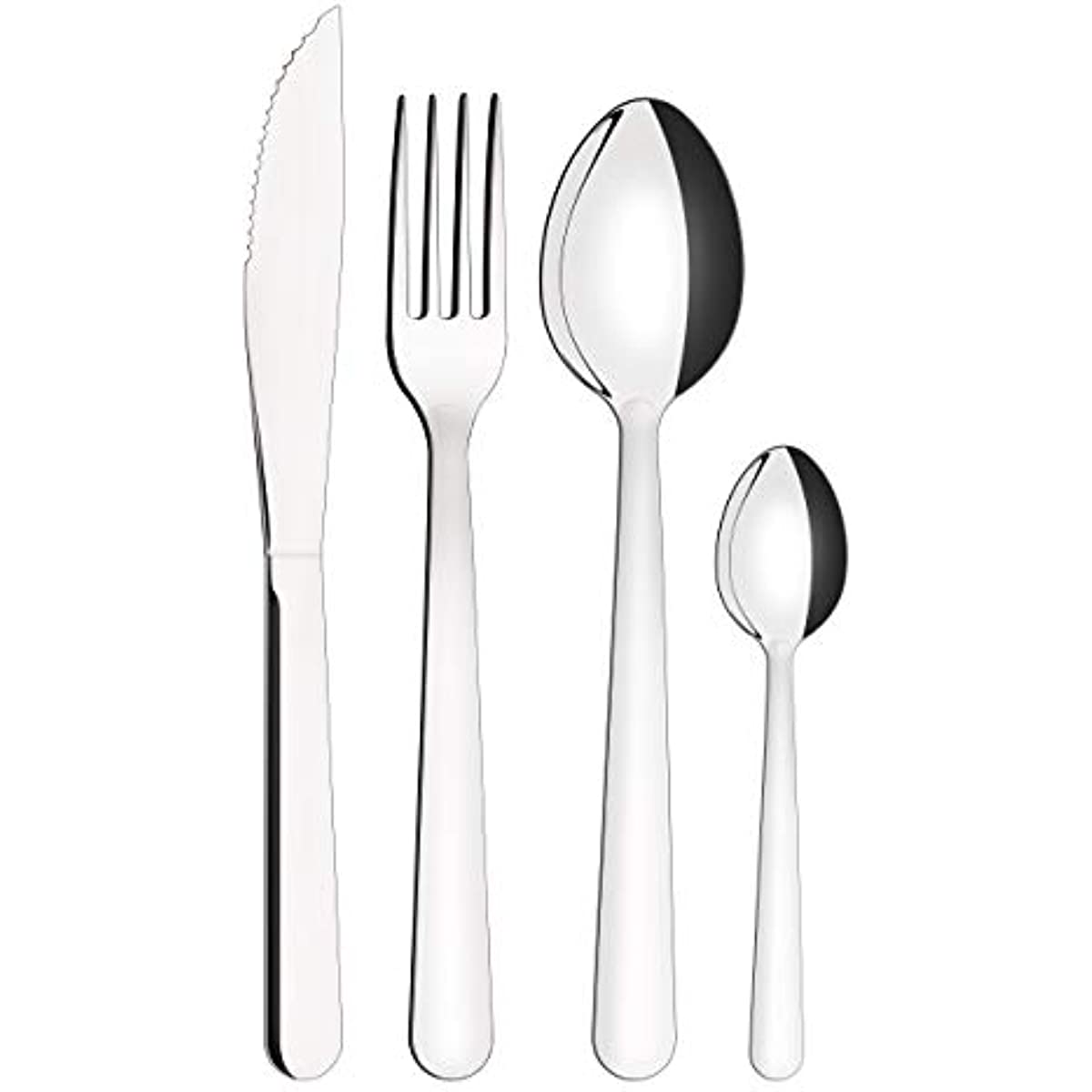 Faqueiro Inox Malibu, 24pc , Tramontina, Inox