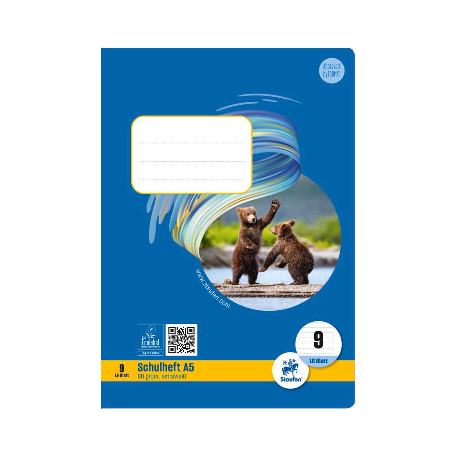 Heft A5 Lineatur 9 16 Blatt
