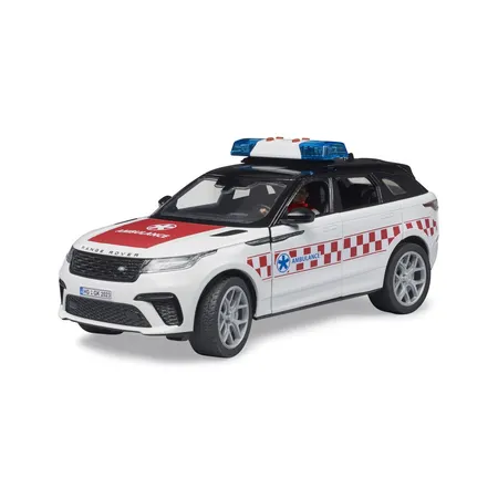 BRUDER® Range Rover Velar Notarztfahrzeug mit Fahrer