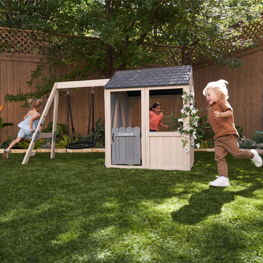 Kidkraft® Spielhaus mit Schaukel Savannah