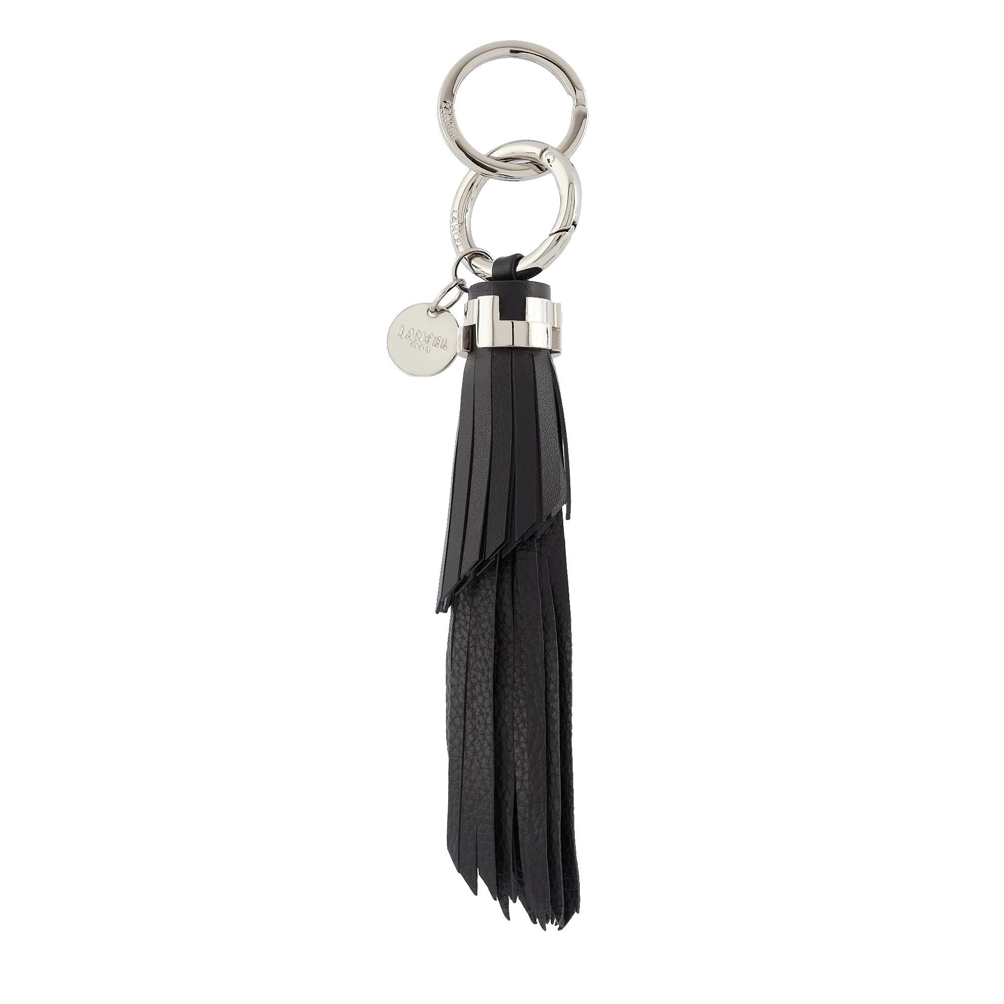 Porte-clés pompon Pompon Neo Carré L-Noir