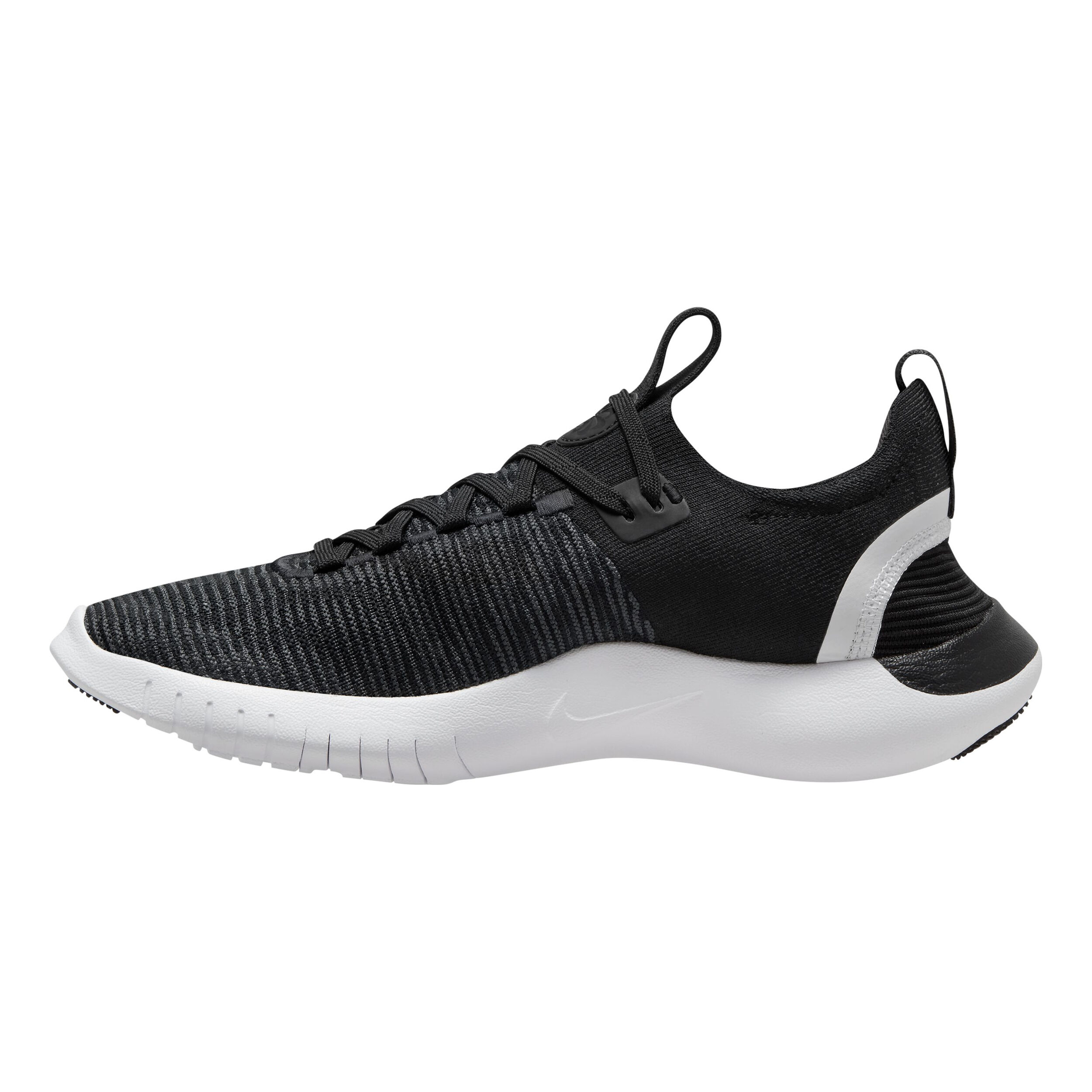 Nike Free Run Flyknit Next Nature Chaussure De Running Sans Stabilisateurs Femmes - Noir , Blanc