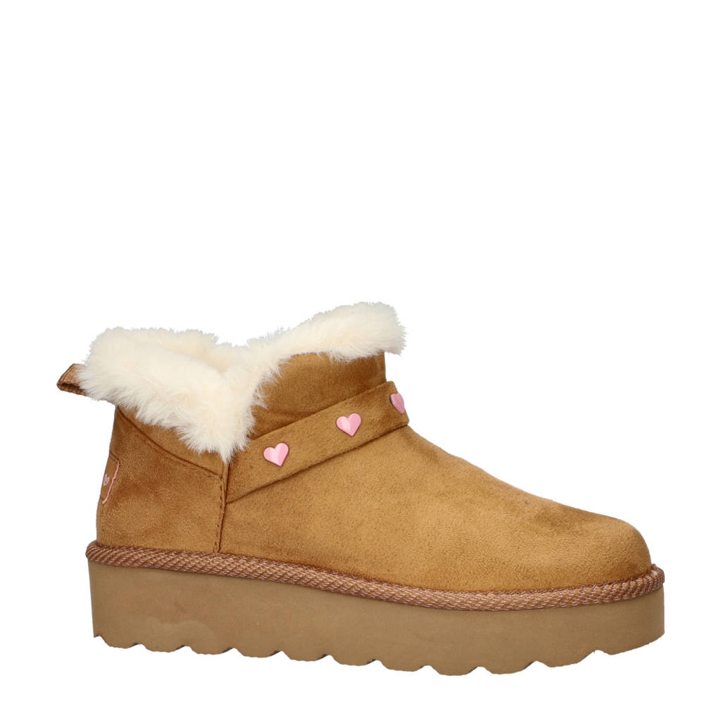 Skechers GlamSlam Hienkelboots cognac