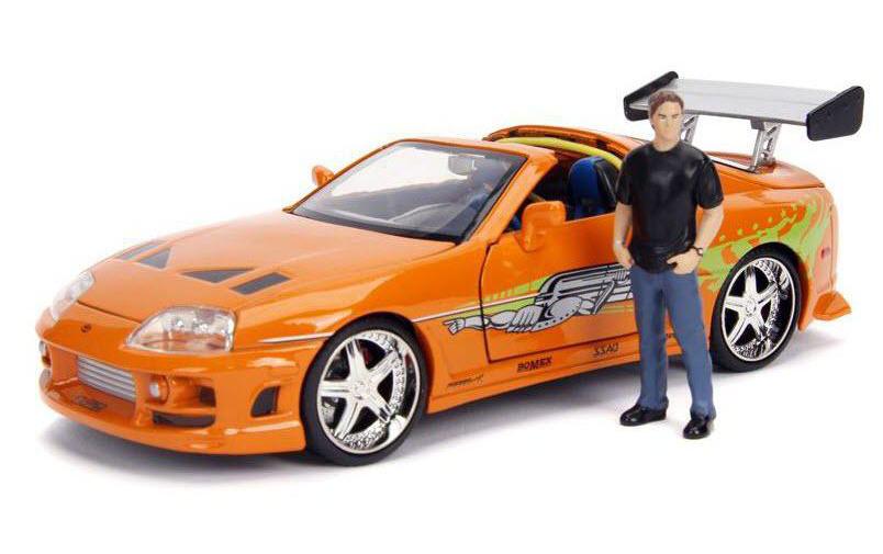 Fast & Furious Brian & Toyota Supra 1:24Die Cast Modell