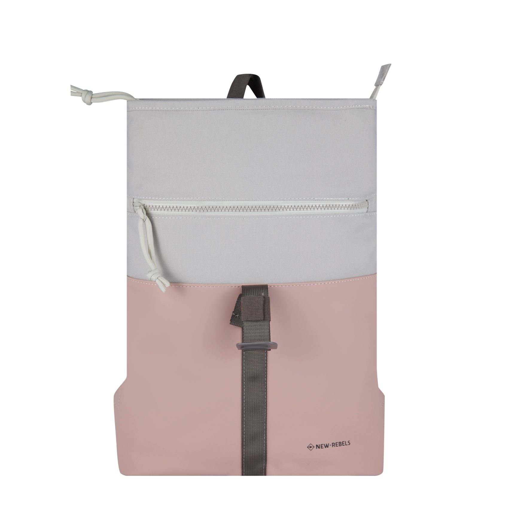 New Rebels Backham Los Angeles Rolltop Backpack Mini Old Pink – Beige