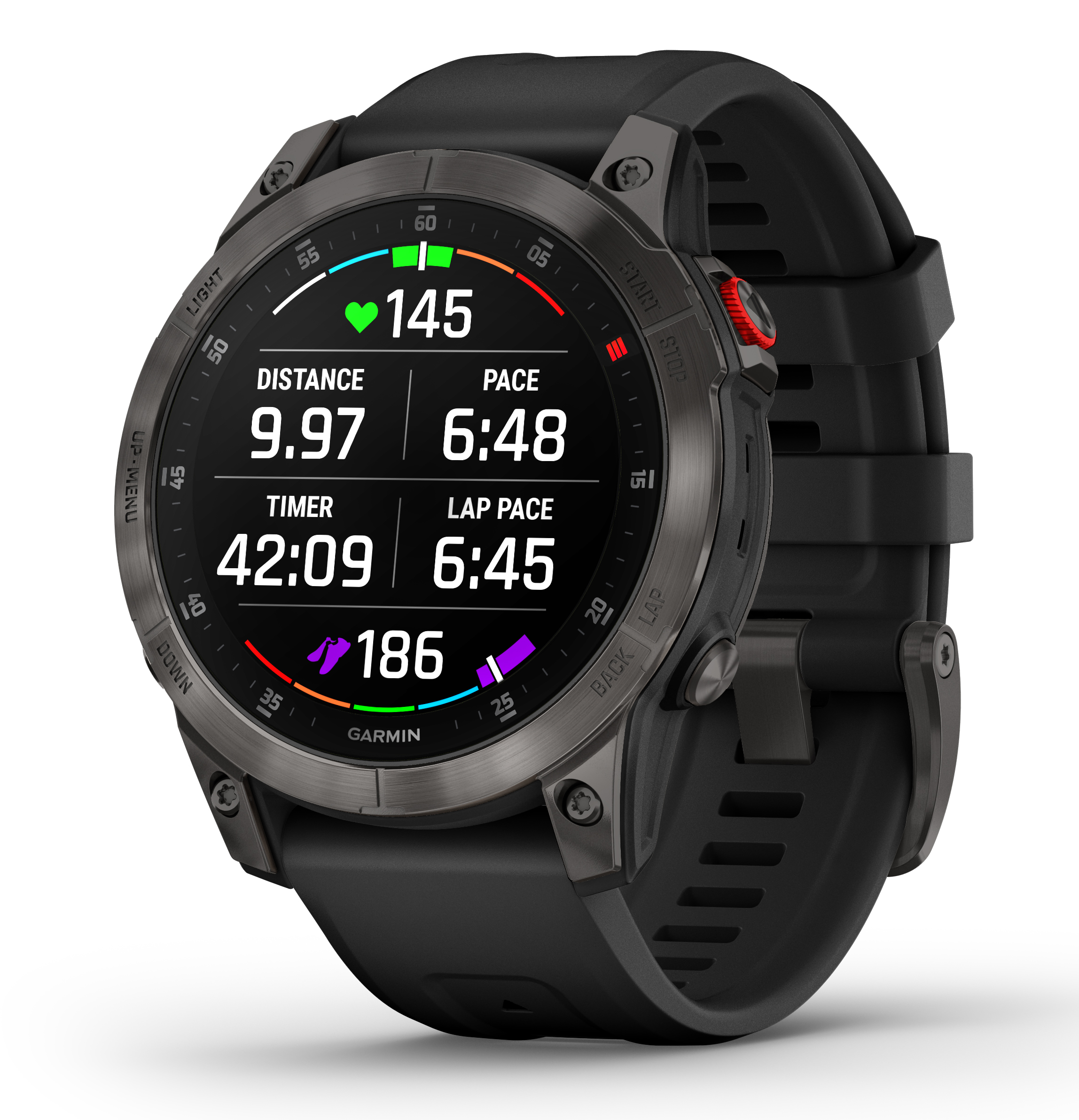 Epix Gen 2 Sapphire Black Titanium w/Black Band