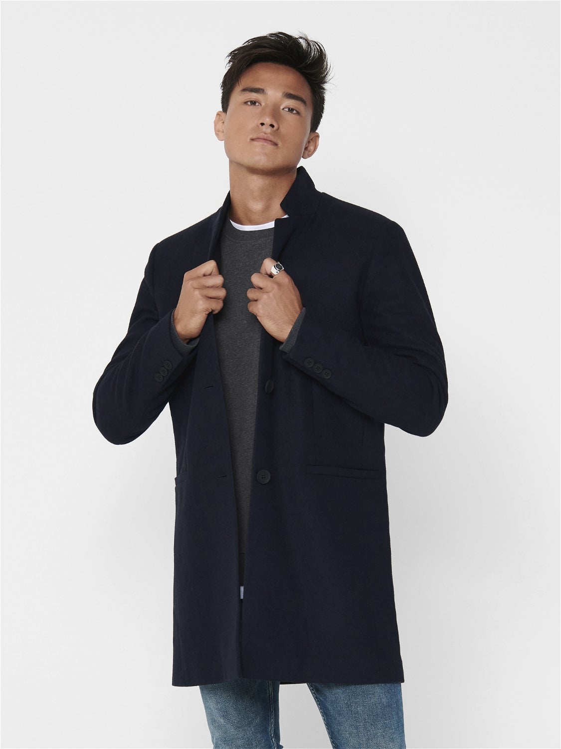 ONSMALIK Trenchcoat Night Sky