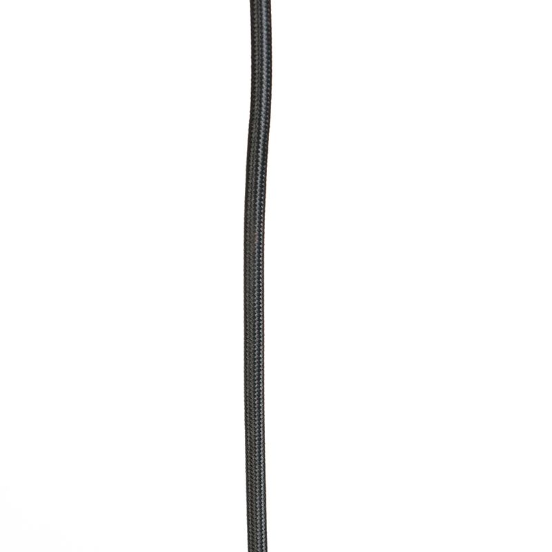 Smart design hanglamp zwart incl. wifi GU10 lichtbron - Tuba Small