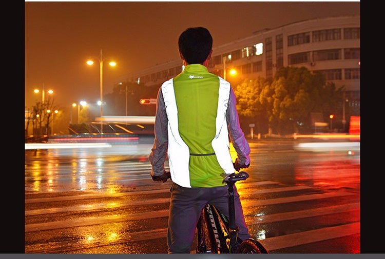 Gilet sans Manche Réflechissant à  Zip