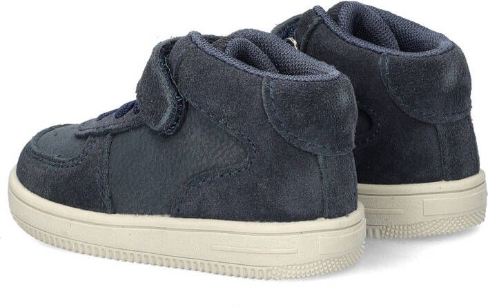 Nelson Kids suède sneakers donkerblauw
