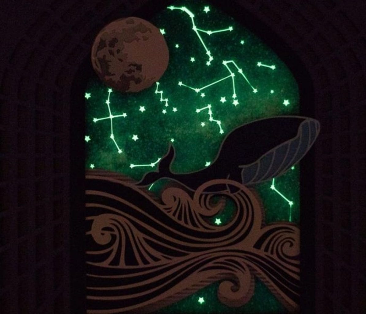 Silhouette  Printable Glow-in-the-Dark Sticker Paper    Verleihe deinen Projekten eine magische Note