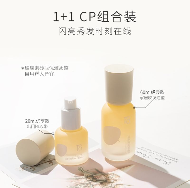 T8 - Plantaardige Parfum Haar Essentiële Olie Set