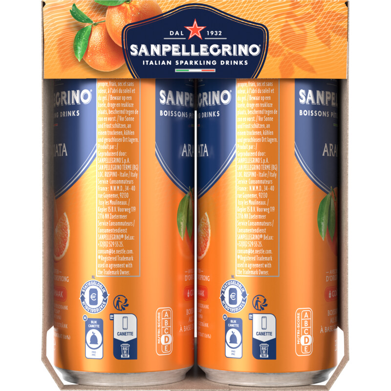 S. Pellegrino Aranciata 6-pack