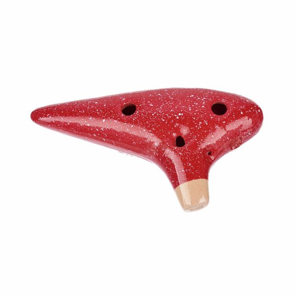 Thomann 12H Ocarina C3 Edelweis red