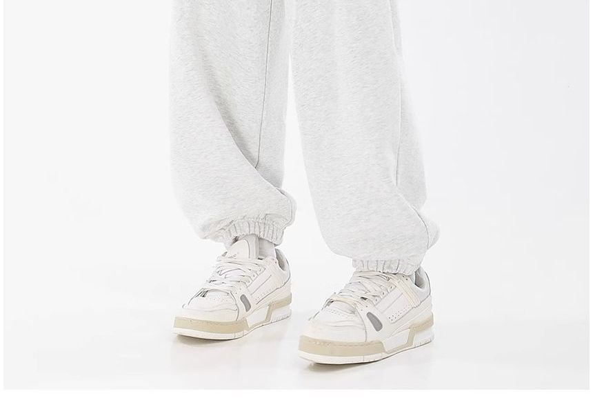 Elyou - Harem-joggingbroek met trekkoord en tekstprint