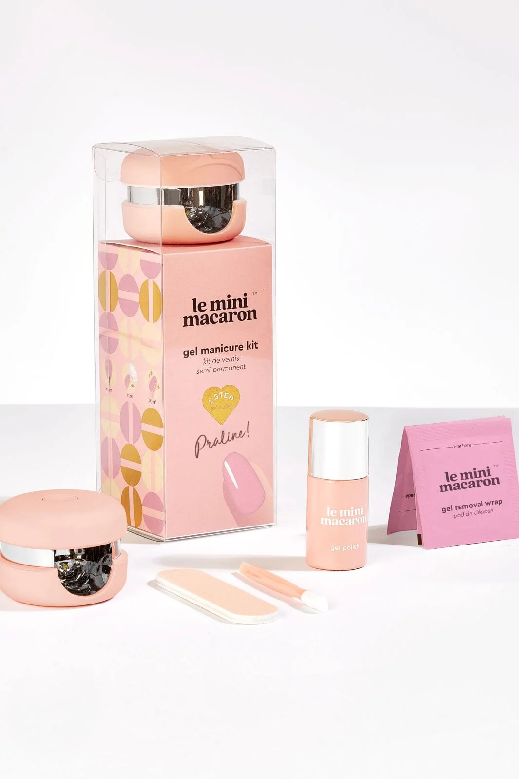 Le Mini Macaron Gel Manicure Kit praline