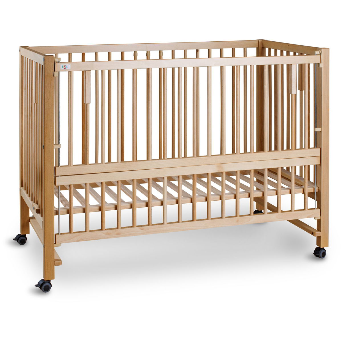 tiSsitiSsi   Beistell und Babybett HAJO natur