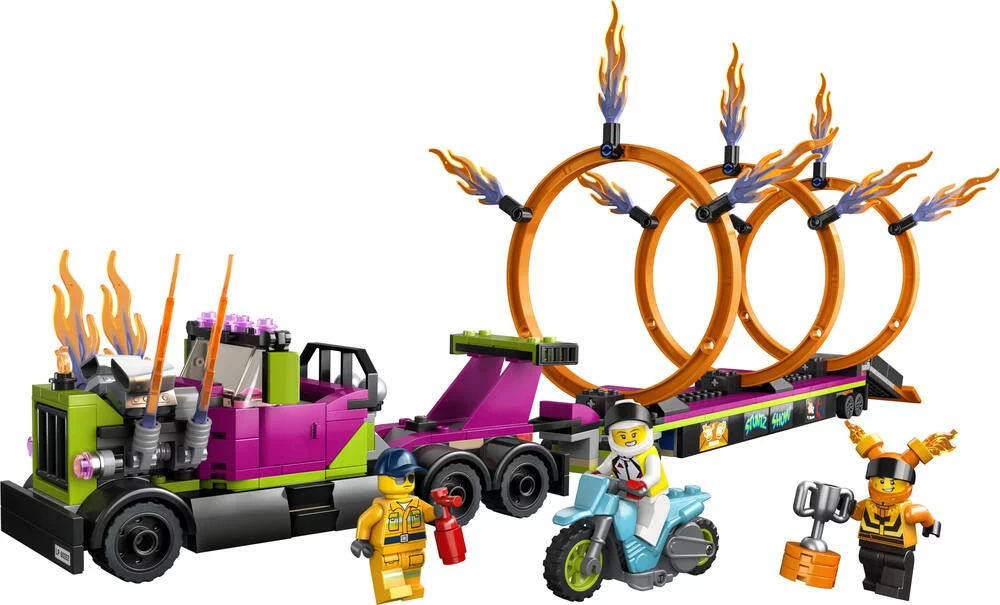 LEGO®CITY 60357 - LE DEFI DE CASCADE - LES CERCLES DE FEU