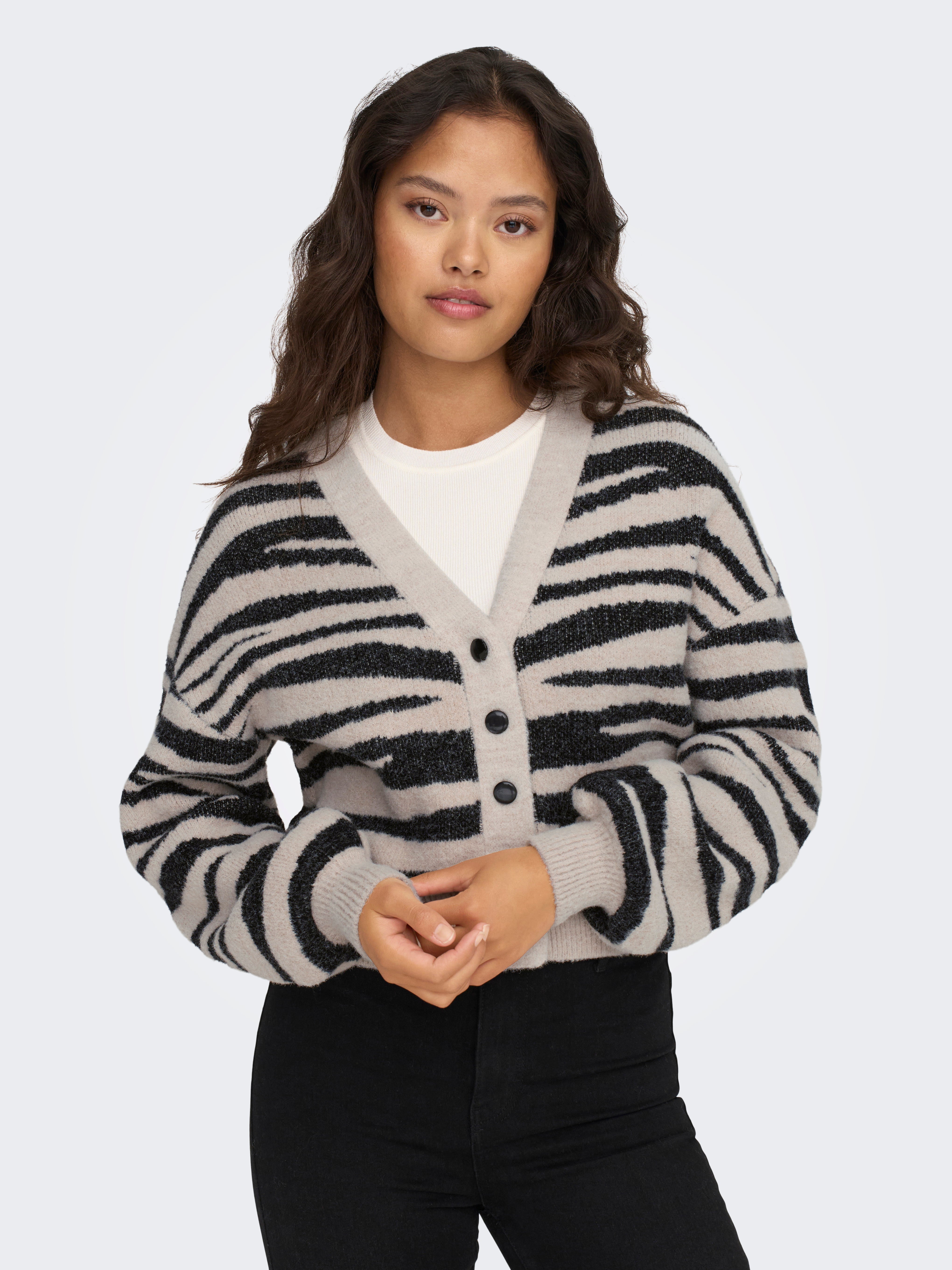 JDYLORRAINE Strickjacke Cement