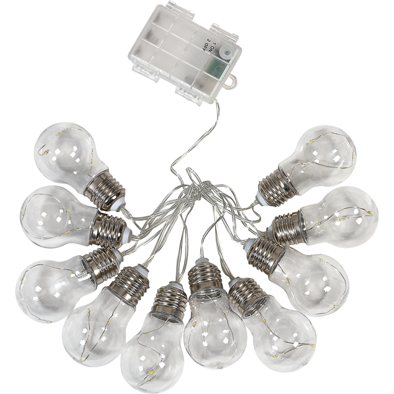 L'Kette outdoor 10LED Glübirne weiss 165