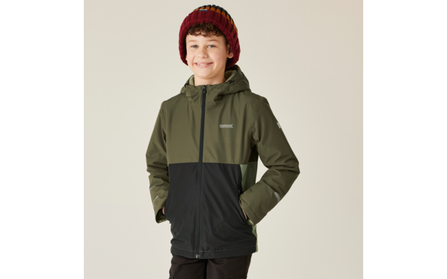 Regatta Hillain Kinder gefütterte Regenjacke