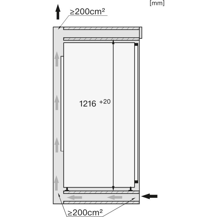 Miele Einbau-Kühlschrank K 7373 B
