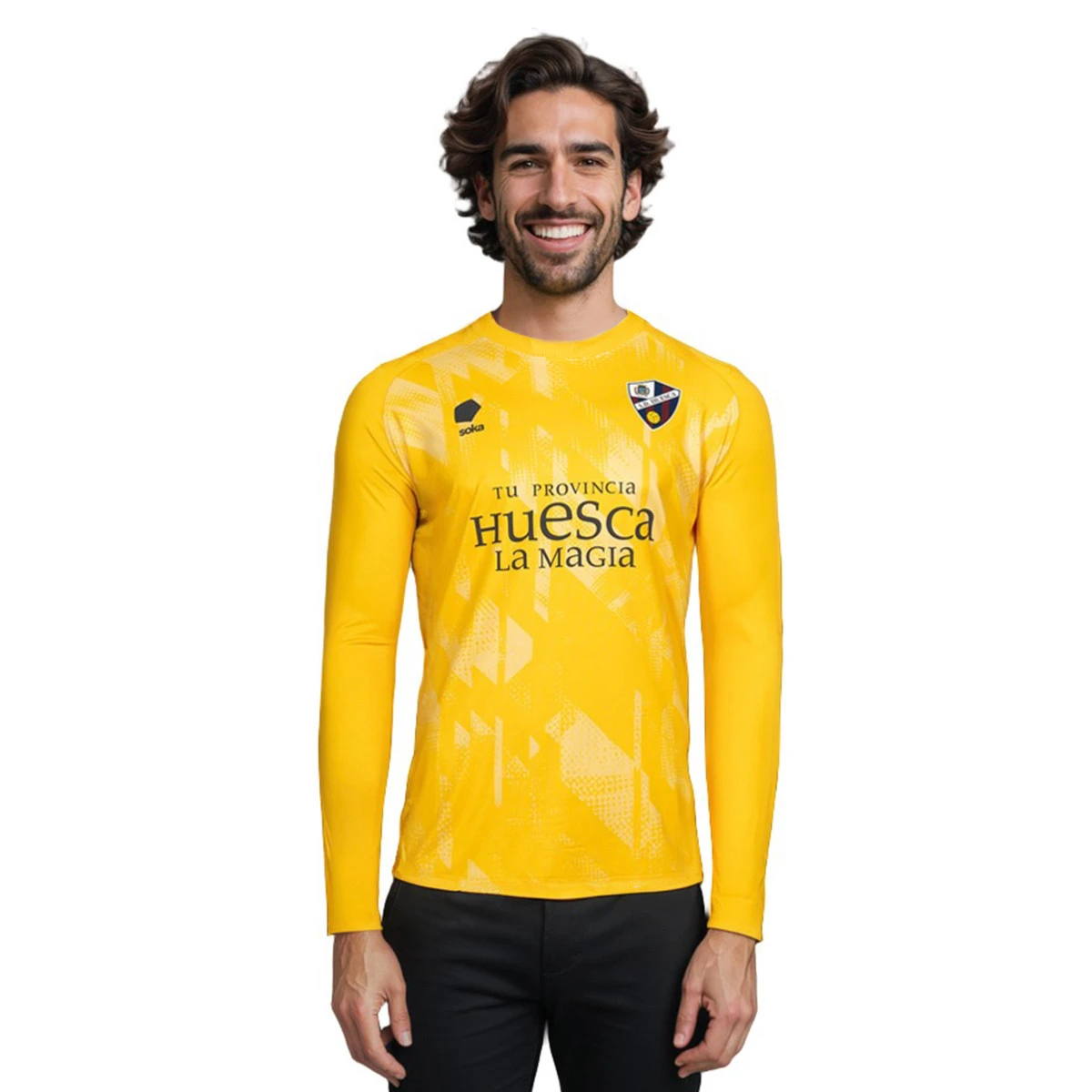 T-Shirt Soka Sociedad Deportiva Huesca Quarto Equipamento Guarda-redes 2024-2025