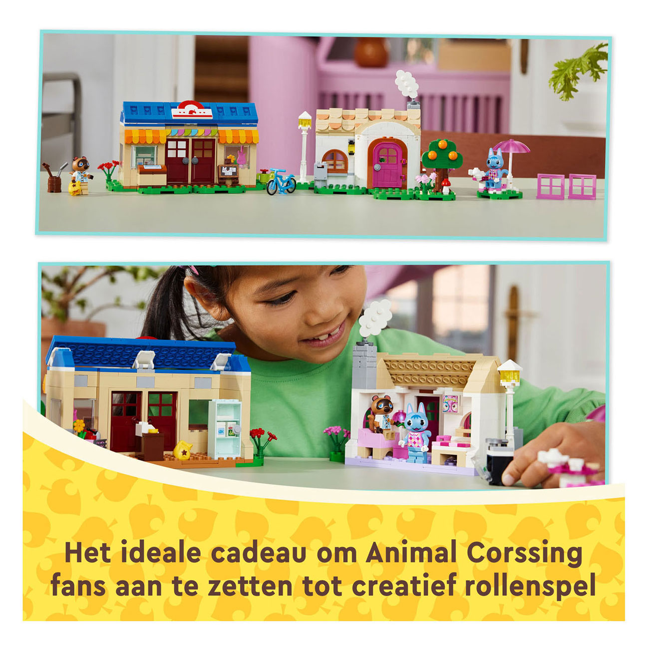 LEGO Animal Crossing 77050 Nooks Hoek en Rosies Huis
