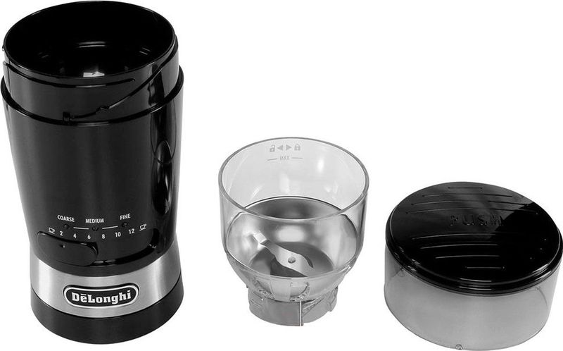 De’Longhi - KG210 - Koffiemolen - Zwart - Roestvrijstaal - 90 Gram