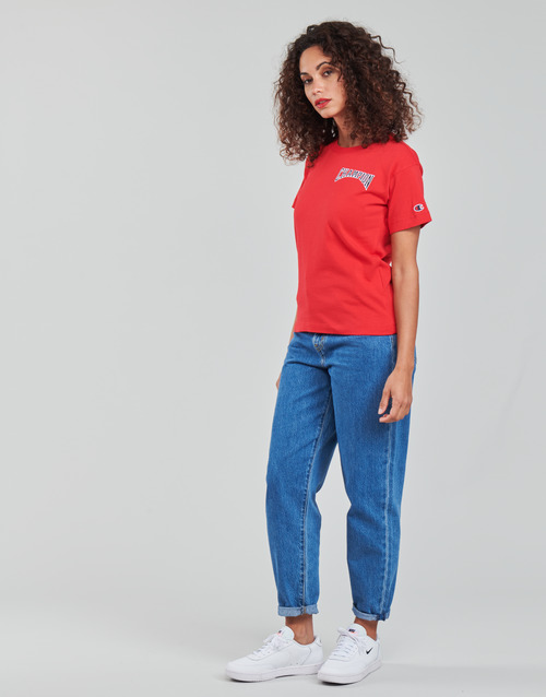 Champion - CREWNECK T SHIRT - Rouge