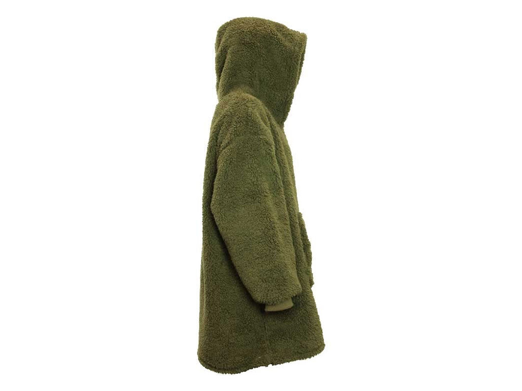 Unique Living Teddy oversized hoodie - Winter Green