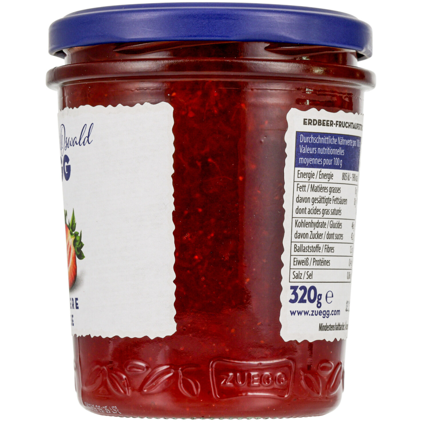 Zuegg Fruchtaufstrich Erdbeeren
