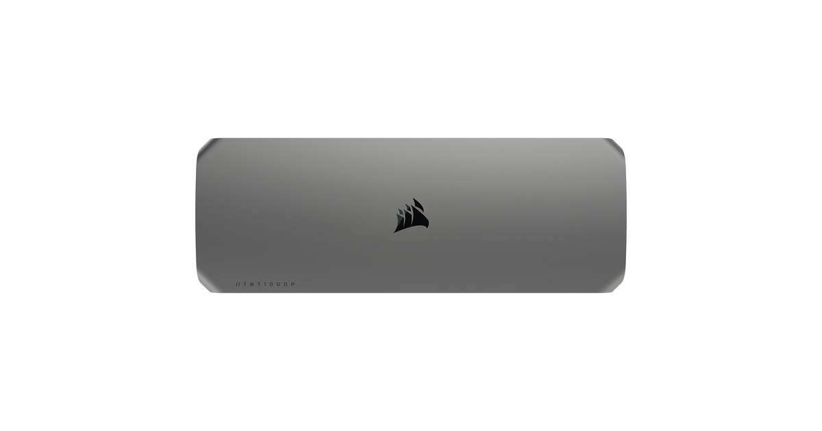 CorsairTBT100 DP Thunderbolt 3 Dock met DisplayPort dockingstation  (Grijs)