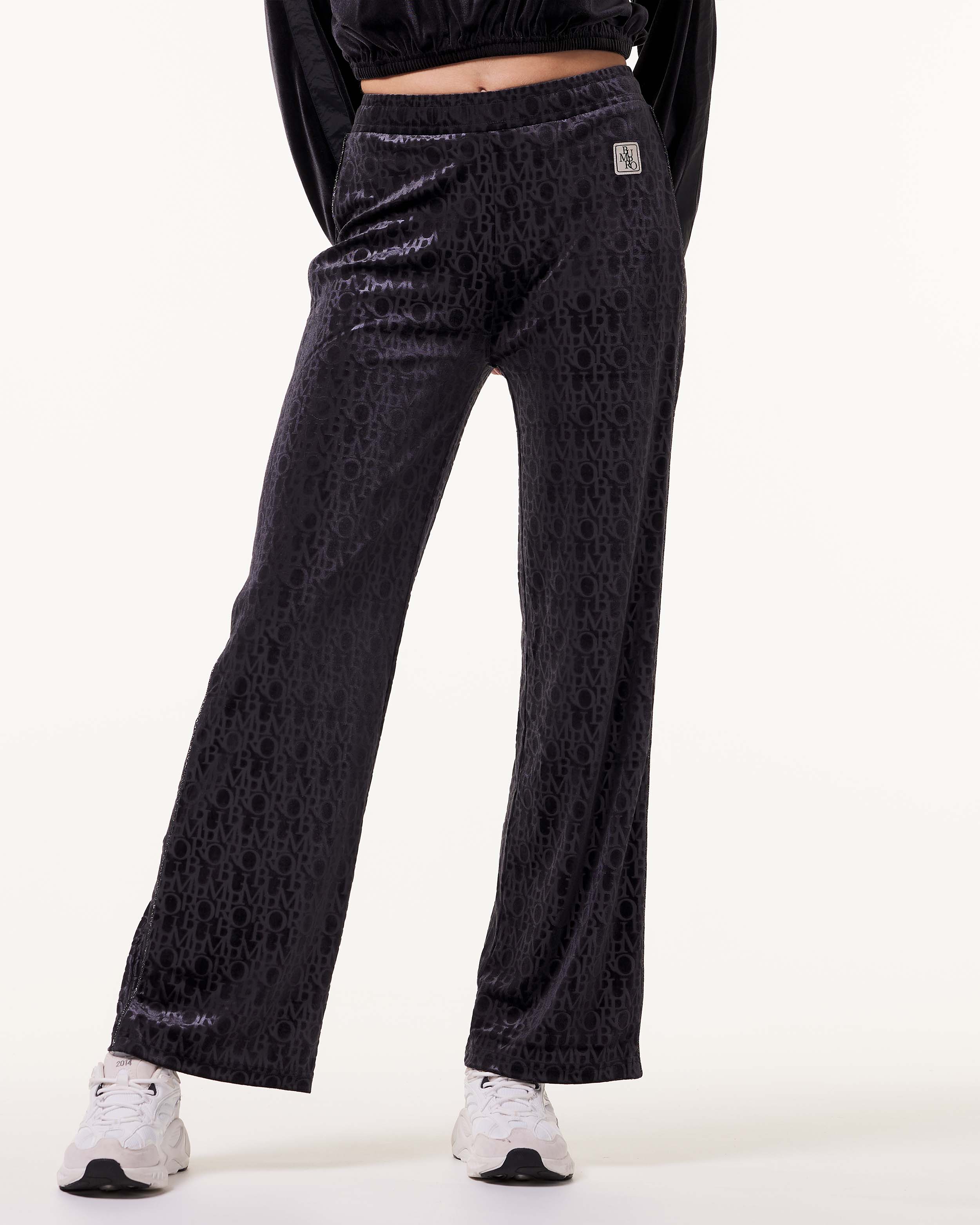 Bumpro SETT Logomania Velour Black