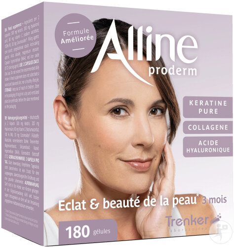 Alline Proderm Éclat & Beauté De La Peau 180 Gélules