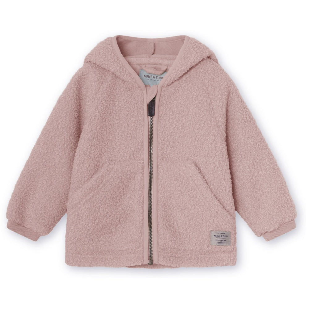Køb Mini A ture Cloudy Rose Liff Teddyfleece Jakke. GRS